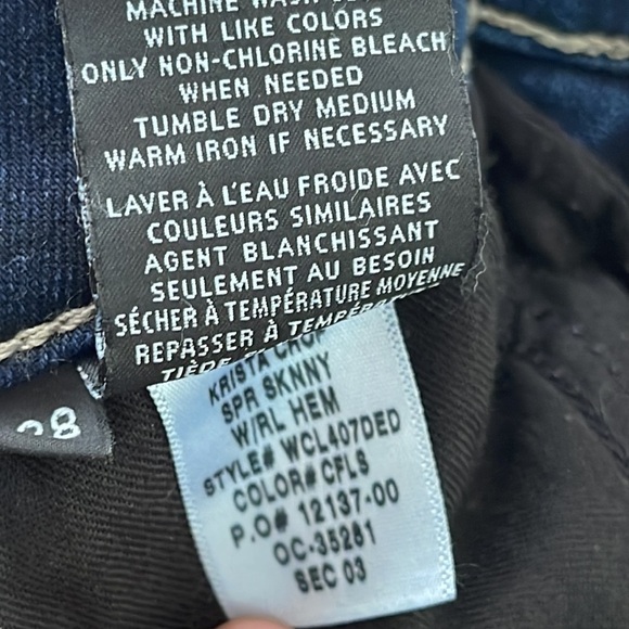 HUDSON Krista Super Skinny Released Raw
Hem Jeans Crest Falls Blue $198 Denim - Picture 9 of 12